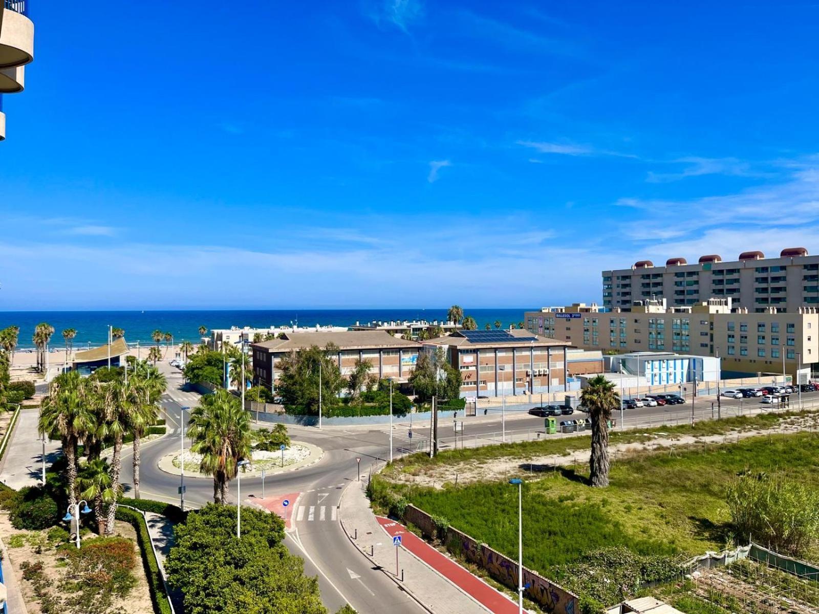 Blue Beach Apartment+Oceanview+Private Parking Βαλένθια Εξωτερικό φωτογραφία