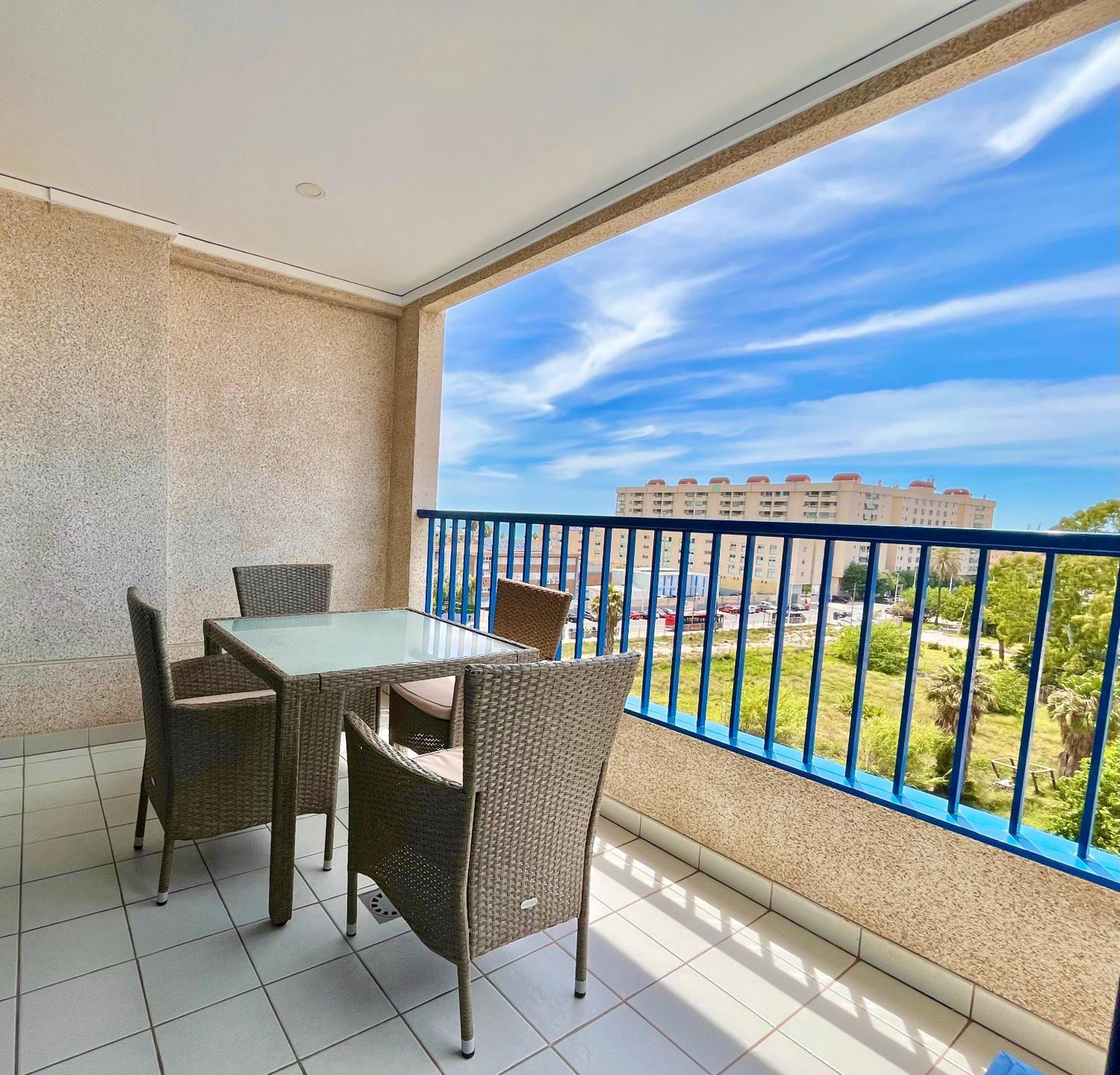 Blue Beach Apartment+Oceanview+Private Parking Βαλένθια Εξωτερικό φωτογραφία